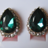 Серьги E-021-green цена