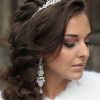 Серьги посеребренные c фианитами E-106 цена