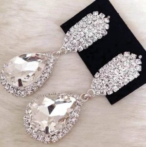 Серьги E-065-white цена