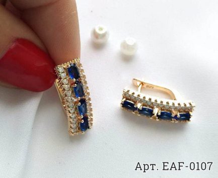 Серьги EAF-0107 вид сбоку