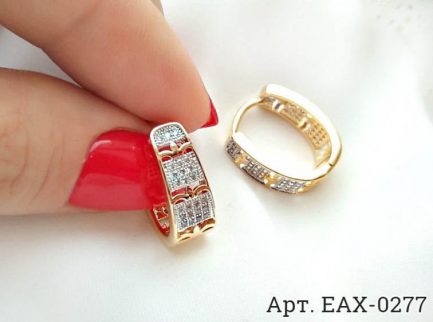Позолоченные серьги EAX-0277 цена