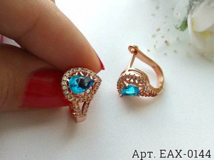 Серьги EAX-0144 классическая бижутерия