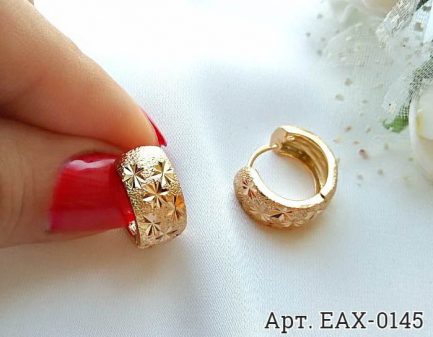 Позолоченные серьги EAX-0145 недорого