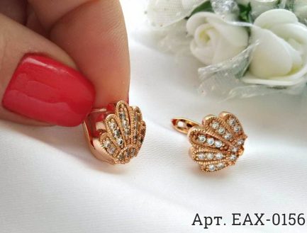 Серьги с фианитами EAX-0156 купить