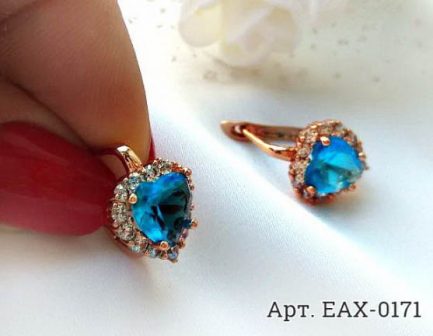 Фианитовые серьги EAX-0171 купить