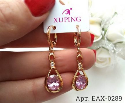 Серьги с фианитами EAX-0289 купить