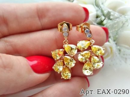 Серьги EAX-0290 бижутерия под золото