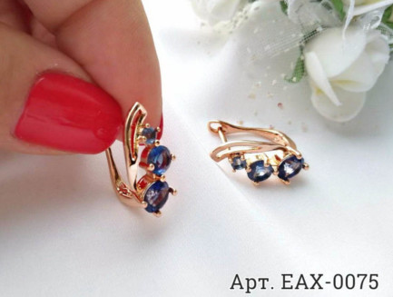 Фианитовые серьги EAX-0075 недорого