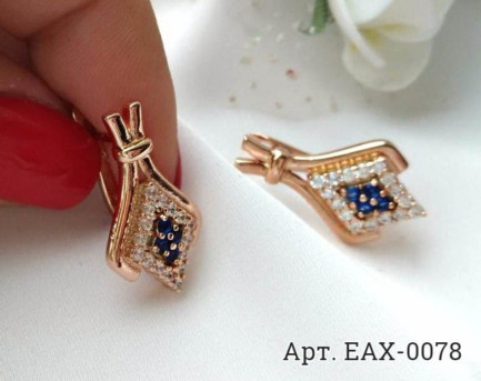 Серьги с фианитами EAX-0078 стоимость