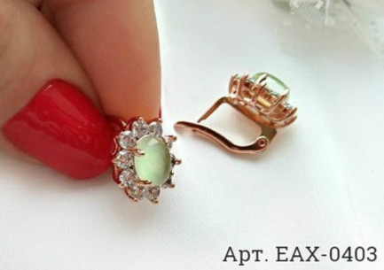 Серьги EAX-0403 вид сбоку