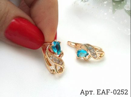 Серьги EAF-0252 гипоаллергенная бижутерия