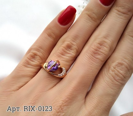 Фианитовое кольцо RIX-0123 купить