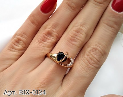 Кольцо с фианитовыми вставками RIX-0124 стоимость