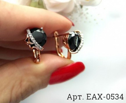 Серьги с фианитами EAX-0534 цена