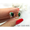 Серьги позолоченные с фианитами EAX-0535 цена