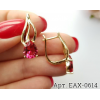 Серьги позолоченные с фианитами EAX-0614 бижутерия