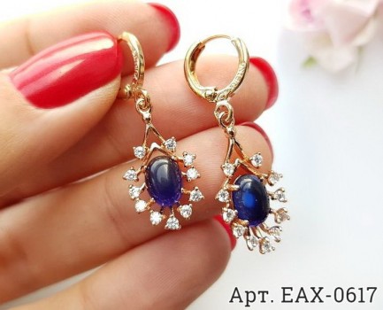 Серьги позолоченные EAX-0617 купить