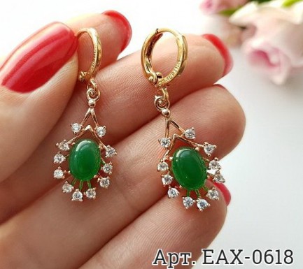Серьги с фианитами EAX-0618 стоимость