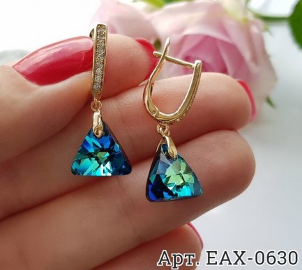 Cерьги с кристаллами Swarovski EAX-0630 купить