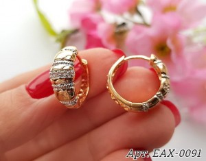 Серьги с фианитами EAX-0091 цена