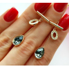 Серьги с кристаллами Swarovski EAX-0755 цена
