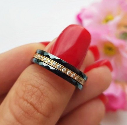 Кольцо из керамики RXI-0018 купить