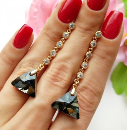 Cерьги с кристаллами Swarovski EAX-0883 цена