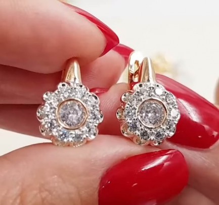 Серьги EAF-0879 цена