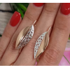 Серьги с золотым покрытием ажурные EAF-0936 цена
