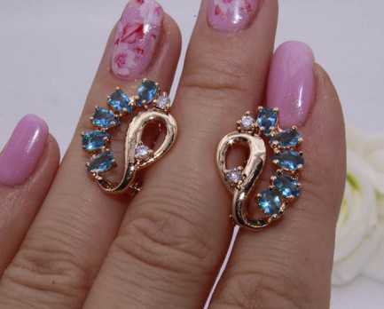 Фианитовые серьги EAF-0106 стоимость