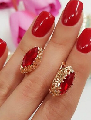 Серьги позолоченные с фианитами EAF-0260 цена