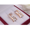 Серьги с фианитами E-1056 цена
