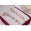Серьги длинные фианитовые E-1062 цена