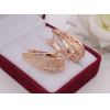 Серьги ажурные позолоченные EAF-0992 цена