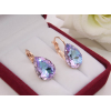 Cерьги с цветными кристаллами Сваровски E-1113 цена