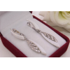 Серьги родированные E-1260 цена
