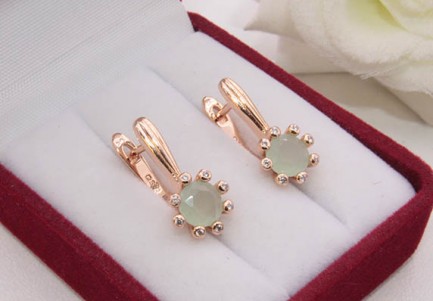 Серьги с фианитами E-1336 цена