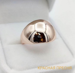 Кольцо позолоченное R-0669