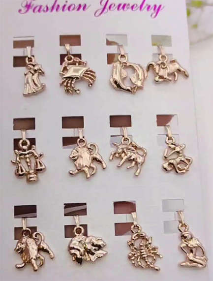 Кулон позолоченный знак Зодиака Zodiak_20
