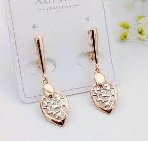 Серьги ажурные E-1331