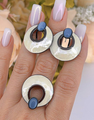 Набор стильных украшений ER-1840