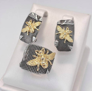 Набор стильных украшений ER-1855