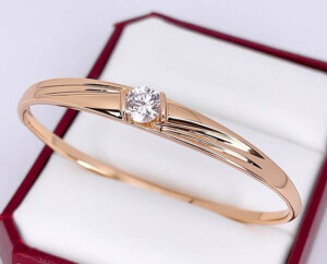 Браслет с фианитом BRAS-1128-17.5cm