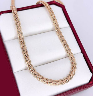 Цепь позолоченная Ch-0550-50cm-4mm