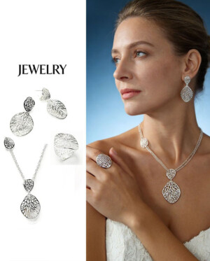 Комплект ажурных украшений ERP-0103-s