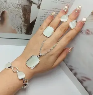 Набор стильной бижутерии ERPB-0002-s-lun